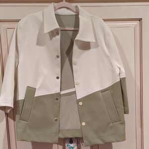 Stylish Two-Tone Jacket